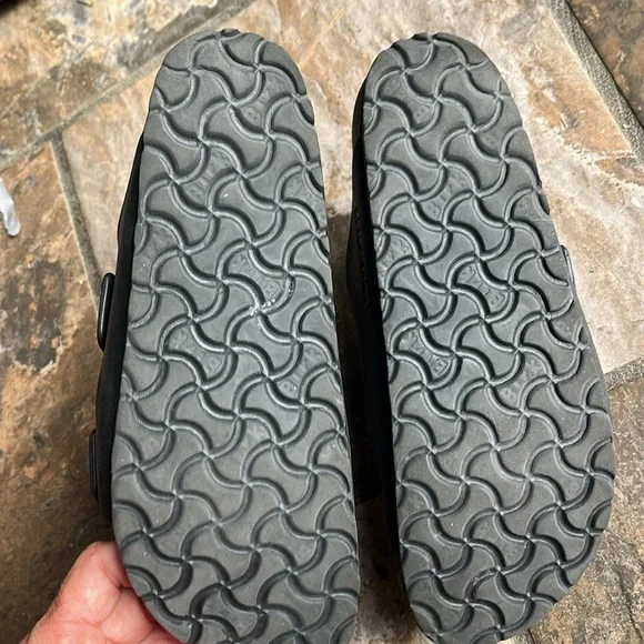 Men's Black Birkenstock Sandals - Picture 6 of 8